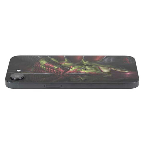 Lair of Shadows Dragon by Tom Wood iPhone 16e Skin