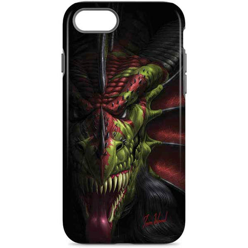 Lair of Shadows Dragon by Tom Wood iPhone Cases