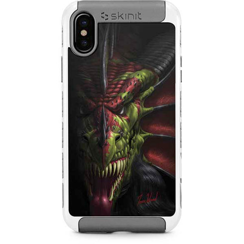 Lair of Shadows Dragon by Tom Wood iPhone Cases