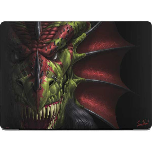 Lair of Shadows Dragon by Tom Wood Apple MacBook Pro 14-inch Skin