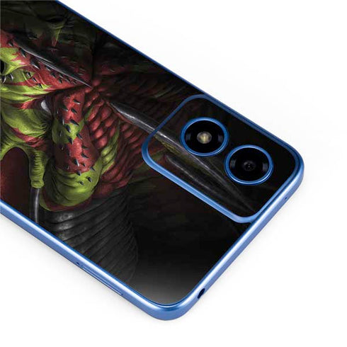 Lair of Shadows Dragon by Tom Wood Moto G Play 4G (2024) Skin