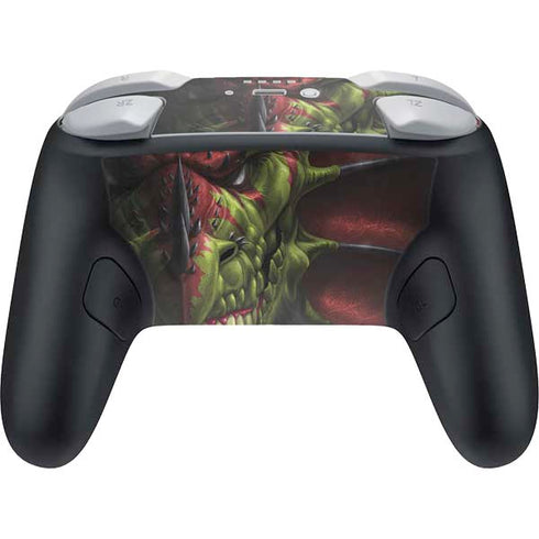 Lair of Shadows Dragon by Tom Wood Nintendo Switch 2 (2025) Pro Controller Skin