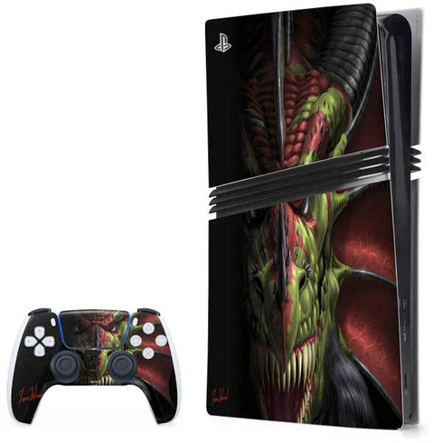 Lair of Shadows Dragon by Tom Wood PlayStation PS5 Skins