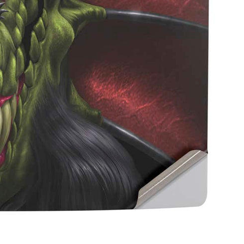 Lair of Shadows Dragon by Tom Wood PS5 Pro Disk Console Skin