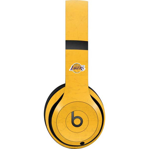 NBA Los Angeles Lakers Distressed Beats Studio Pro Wireless Headphones Skin