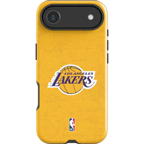NBA Los Angeles Lakers Distressed iPhone 17 Air Impact Case