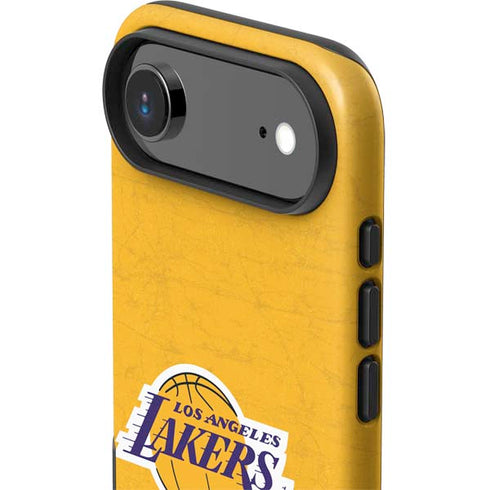 NBA Los Angeles Lakers Distressed iPhone 17 Air Impact Case