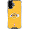 NBA Los Angeles Lakers Distressed iPhone 17 Clear Case