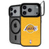 NBA Los Angeles Lakers Distressed iPhone 17 Pro Kickstand Case