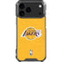 NBA Los Angeles Lakers Distressed iPhone 17 Pro Max Clear Case