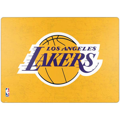 NBA Los Angeles Lakers Distressed Surface Laptop 7 13.8in Skin