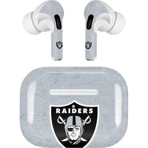 NFL Las Vegas Raiders - Alternate Distressed AirPods Pro 2nd Gen Skin