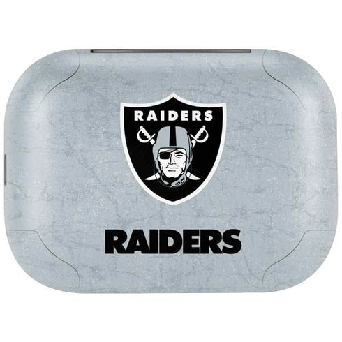 NFL Las Vegas Raiders - Alternate Distressed Amazon Echo Buds Skin