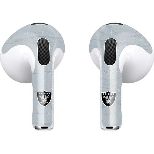 NFL Las Vegas Raiders - Alternate Distressed Apple AirPods (3rd Gen 2021) Skin