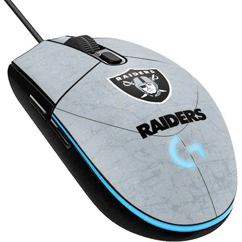 NFL Las Vegas Raiders - Alternate Distressed G203 Prodigy RGB Wired Gaming Mouse Skin