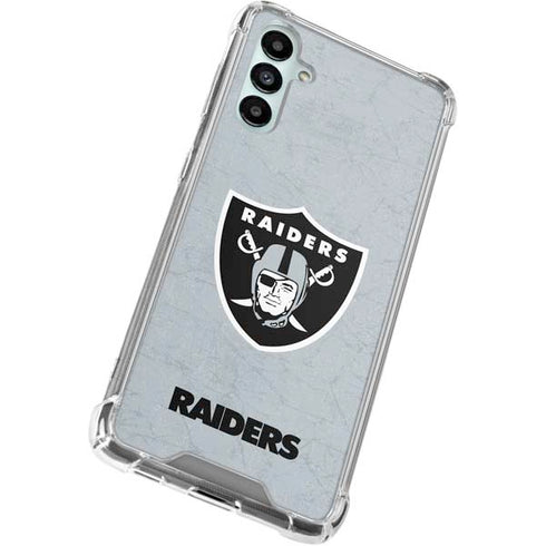 NFL Las Vegas Raiders - Alternate Distressed Gabb Phone 4 Clear Case