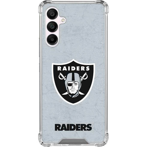 NFL Las Vegas Raiders - Alternate Distressed Galaxy A16 5G Clear Case