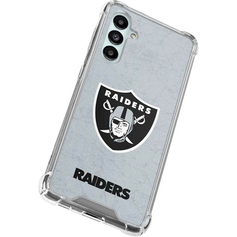 NFL Las Vegas Raiders - Alternate Distressed Galaxy A16 5G Clear Case