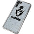 NFL Las Vegas Raiders - Alternate Distressed Galaxy A21 Clear Case