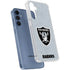 NFL Las Vegas Raiders - Alternate Distressed Galaxy A55 5G Clear Case