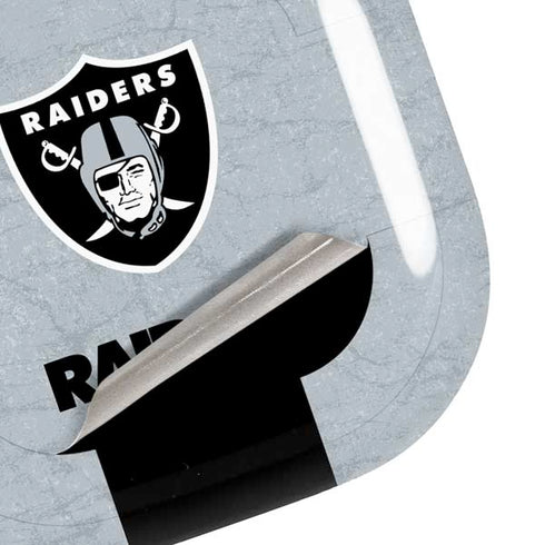 NFL Las Vegas Raiders - Alternate Distressed Galaxy Buds Live Skin