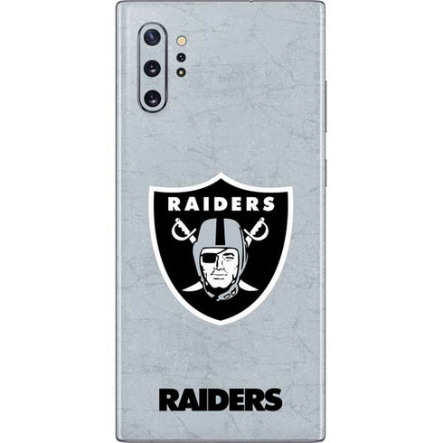 NFL Las Vegas Raiders - Alternate Distressed Galaxy Note 10 Plus Skin