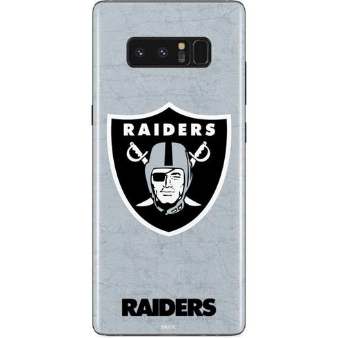 NFL Las Vegas Raiders - Alternate Distressed Galaxy Note 8 Skin