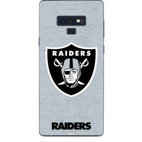 NFL Las Vegas Raiders - Alternate Distressed Galaxy Note 9 Skin