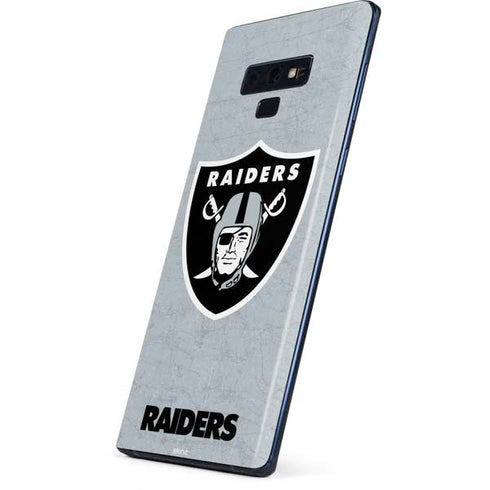 NFL Las Vegas Raiders - Alternate Distressed Galaxy Note 9 Skin