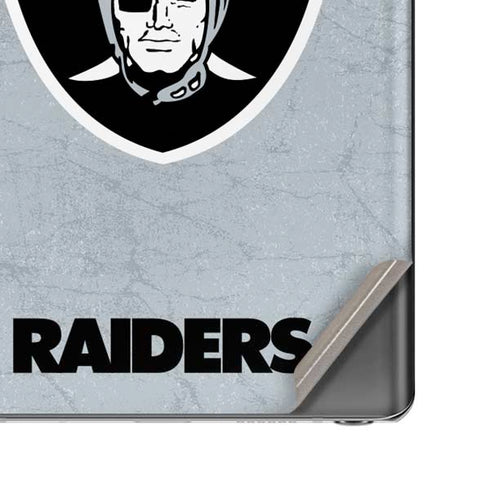NFL Las Vegas Raiders - Alternate Distressed Galaxy Note20 5G Skin