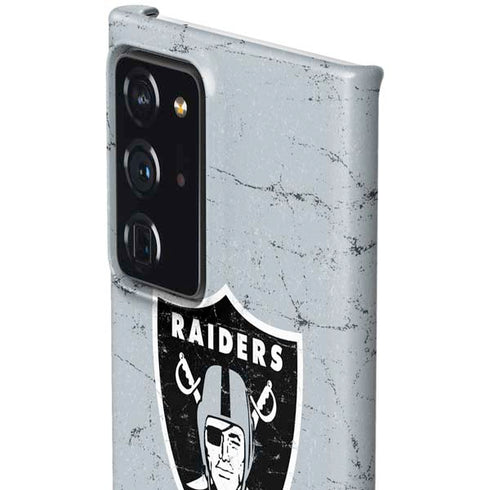 NFL Las Vegas Raiders - Alternate Distressed Galaxy Note20 Ultra 5G Lite Case
