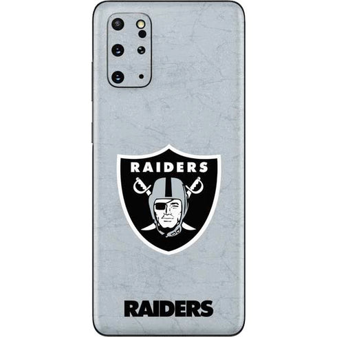 NFL Las Vegas Raiders - Alternate Distressed Galaxy S20 Plus Skin