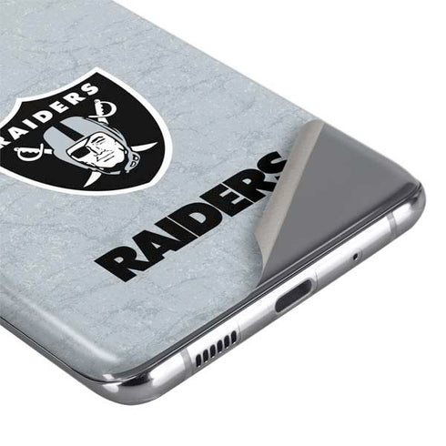 NFL Las Vegas Raiders - Alternate Distressed Galaxy S20 Ultra 5G Skin