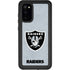 NFL Las Vegas Raiders - Alternate Distressed Galaxy S20 Waterproof Case