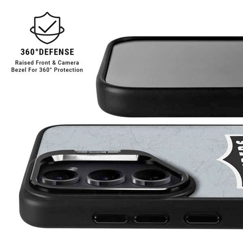 NFL Las Vegas Raiders - Alternate Distressed Galaxy S24 FE Kickstand Case
