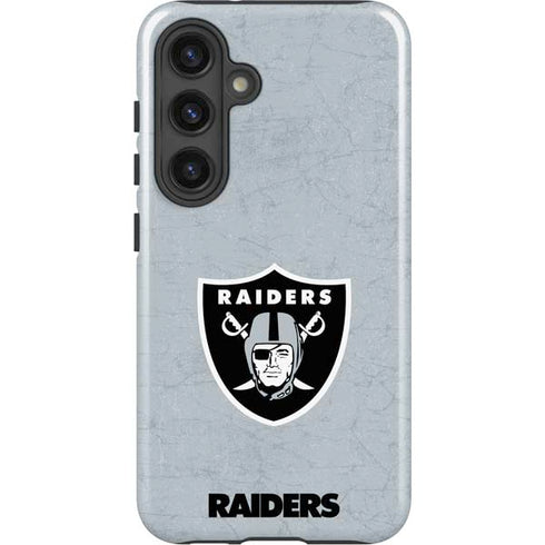 NFL Las Vegas Raiders - Alternate Distressed Galaxy S25 Impact Case