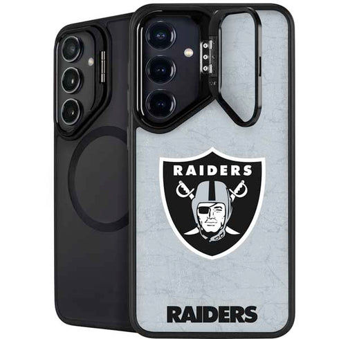 NFL Las Vegas Raiders - Alternate Distressed Galaxy S25 Plus Kickstand Case