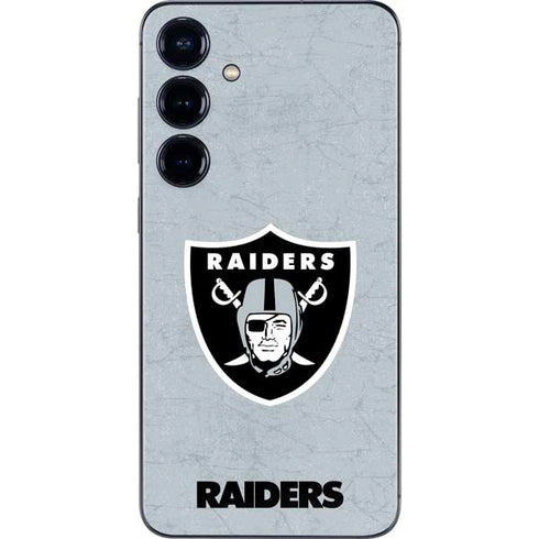 NFL Las Vegas Raiders - Alternate Distressed Galaxy S25 Plus Skin