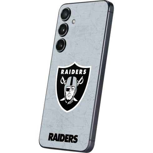 NFL Las Vegas Raiders - Alternate Distressed Galaxy S24 Plus Skin