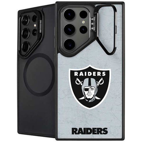 NFL Las Vegas Raiders - Alternate Distressed Galaxy S24 Ultra Kickstand Case