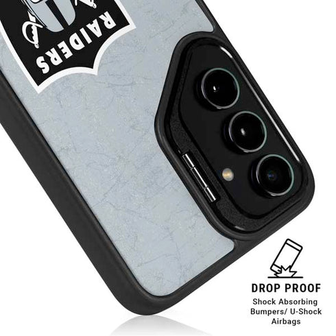 NFL Las Vegas Raiders - Alternate Distressed Galaxy S24 Ultra Kickstand Case