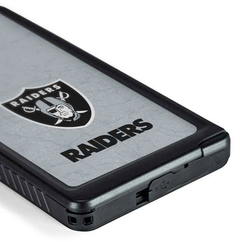 NFL Las Vegas Raiders - Alternate Distressed Galaxy S24 Ultra Waterproof Case