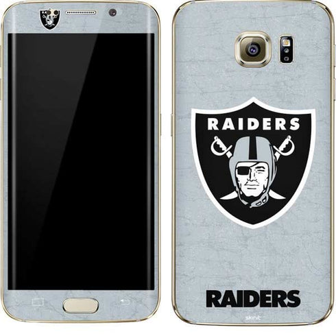 NFL Las Vegas Raiders - Alternate Distressed Galaxy S7 Edge Skin