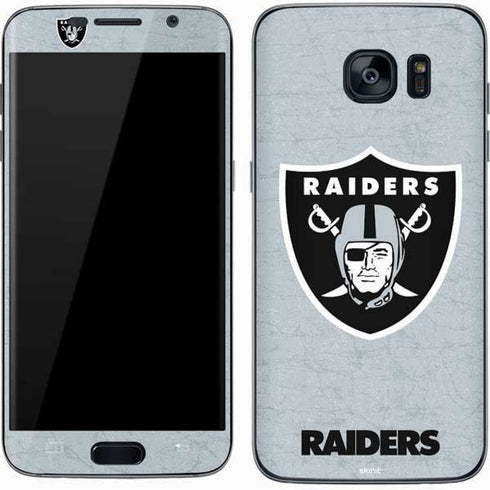 NFL Las Vegas Raiders - Alternate Distressed Galaxy S7 Skin