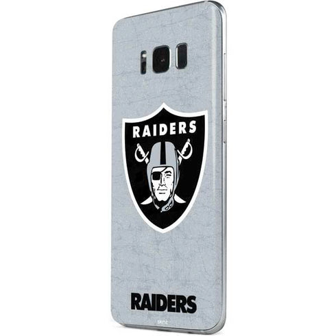 NFL Las Vegas Raiders - Alternate Distressed Galaxy S8 Plus Skin