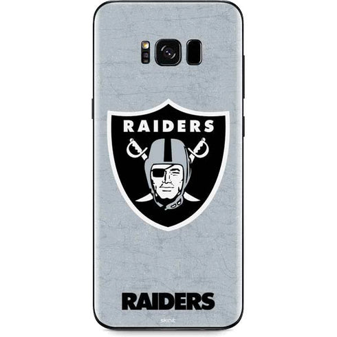 NFL Las Vegas Raiders - Alternate Distressed Galaxy S8 Skin