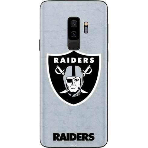 NFL Las Vegas Raiders - Alternate Distressed Galaxy S9 Plus Skin