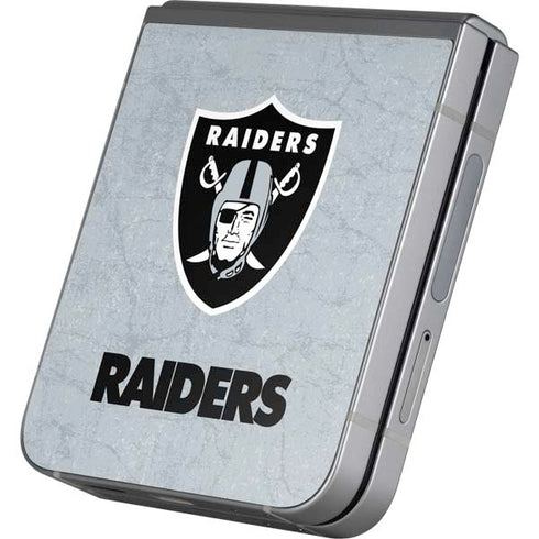 NFL Las Vegas Raiders - Alternate Distressed Galaxy Z Flip6 Skin