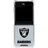 NFL Las Vegas Raiders - Alternate Distressed Galaxy Z Flip6 Clear Case
