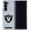 NFL Las Vegas Raiders - Alternate Distressed Galaxy Z Fold5 5G Clear Case